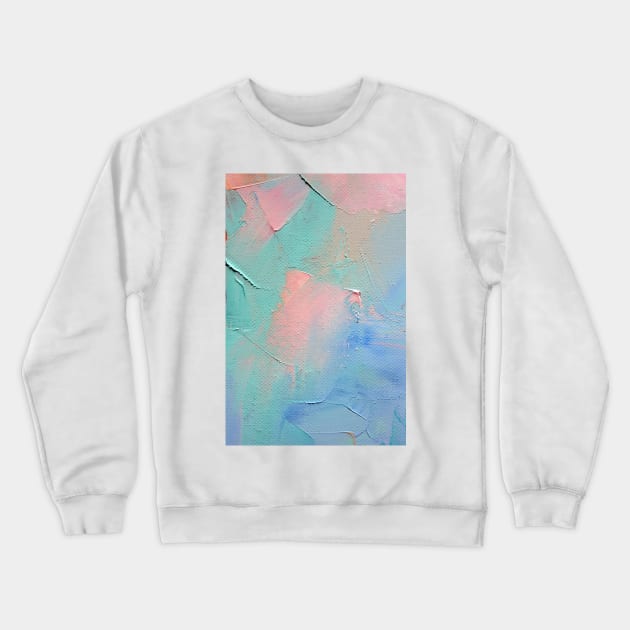 Oil painting in multicolored tones. Crewneck Sweatshirt by MariDein